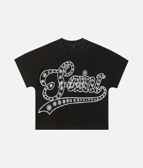 Billionaire Studios Casual Loose Tee Black