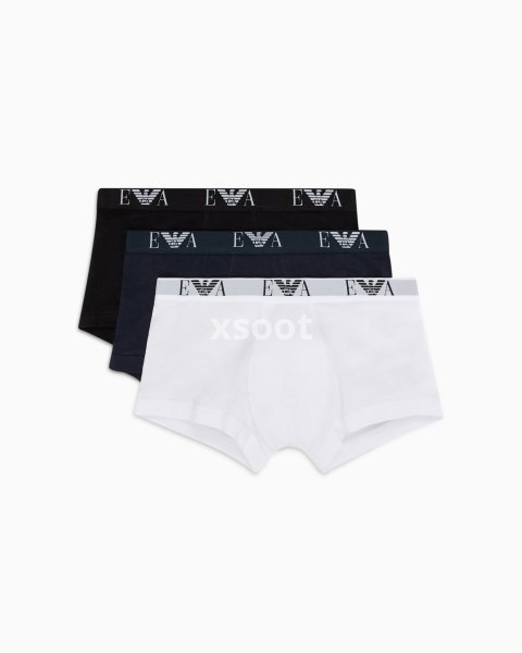 Three-pack of boxer briefs with essential monogram logo