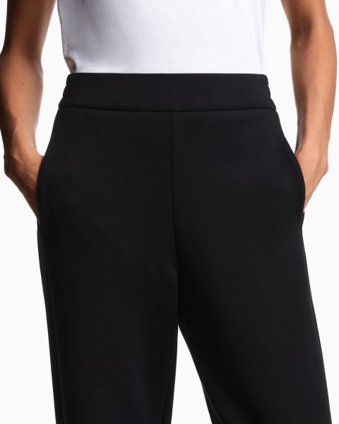 ASV double jersey trousers with an elasticated waist