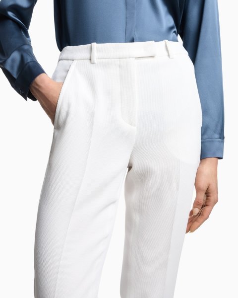 ASV waffle weave technical fabric trousers