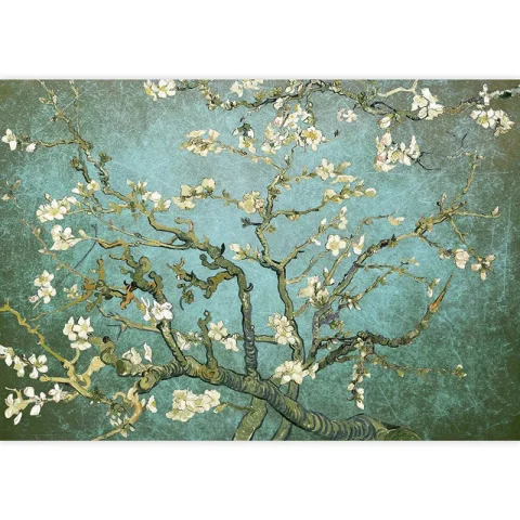 Almond Blossom Vincent Van Gogh, Floral Wall Mural, Vintage Boho Removable Contact Paper