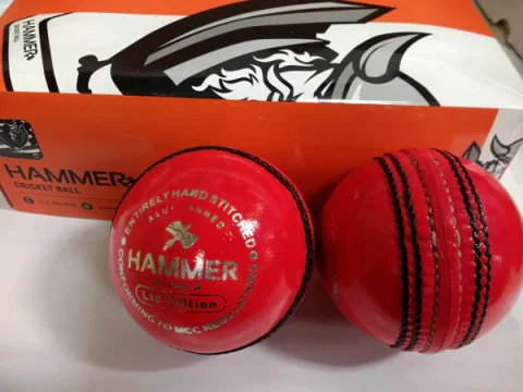 Hammer LE Pink Cricket Ball - Senior Size (Pack of 1)