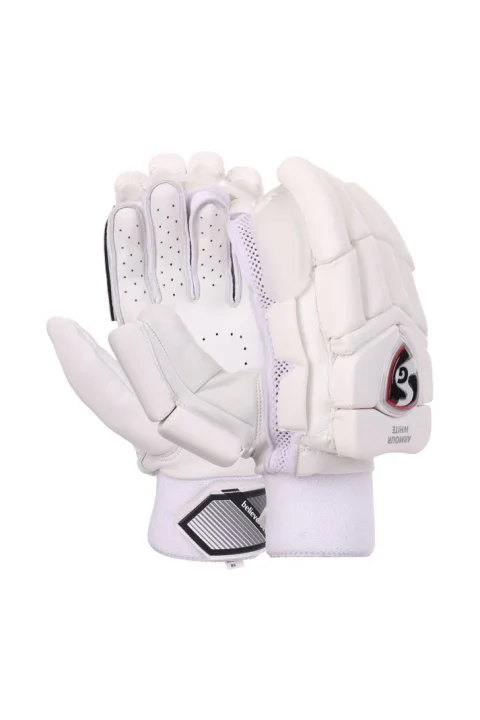 SG ARMOUR WHITE Batting Gloves