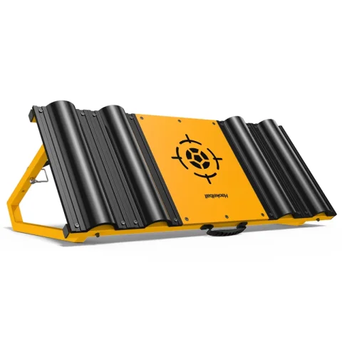 Soccer Rebounder Board Portable Soccer Training Equipment with Target and 2 Sandbags