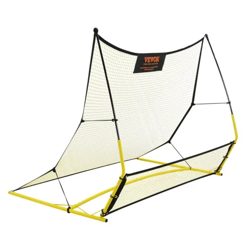 VEVOR 2-IN-1 Portable Soccer Rebounder Net, 71"x40"