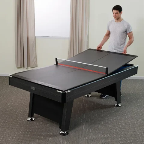 MD Sports 4-Piece Foldable Ping Pong Table Tennis Conversion Top